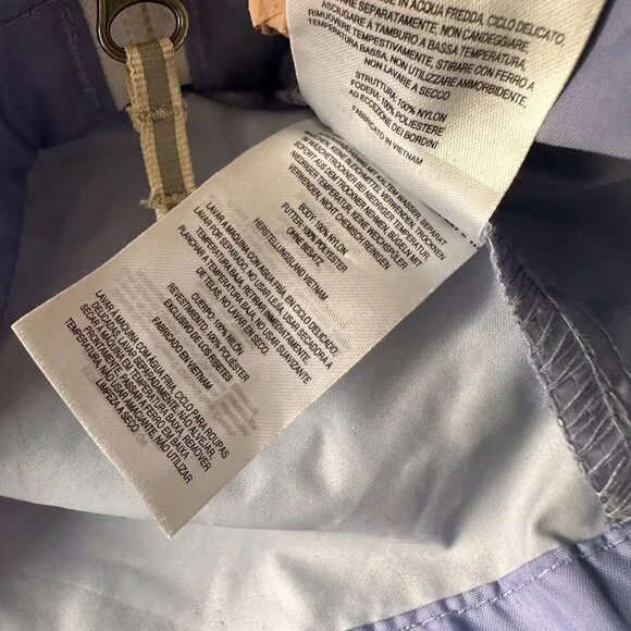 Columbia Kid's Girl's Purple windbreaker Rain Jacket Size M (10/12) - Picture 9 of 9